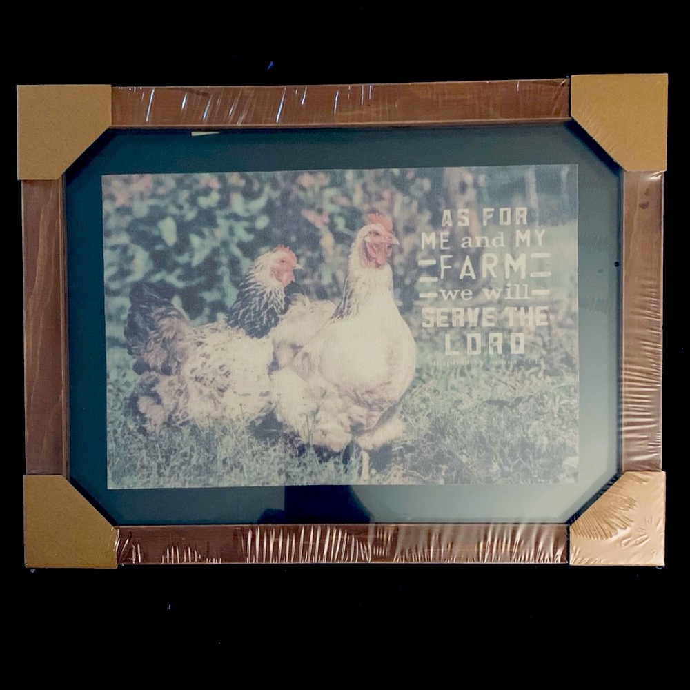 Wall Decor_”Me and My Farm”; NWT